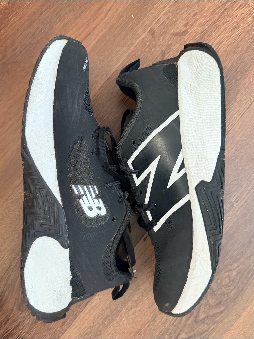 New Balance Youth Black Athletic Sneakers